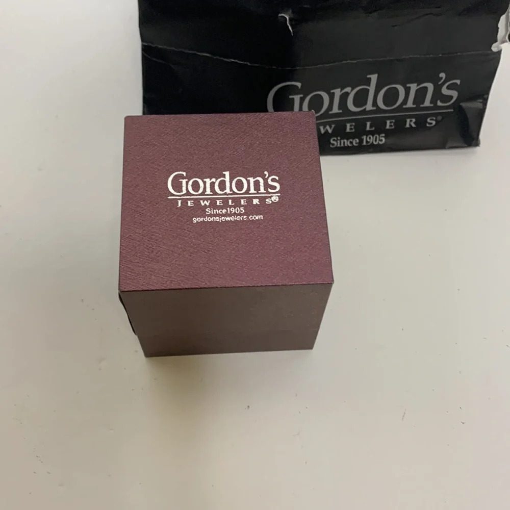 Gordon’s Jewelers | Silver Simple Mens Steel Ring | Engagement Wedding Promise - Picture 6 of 6